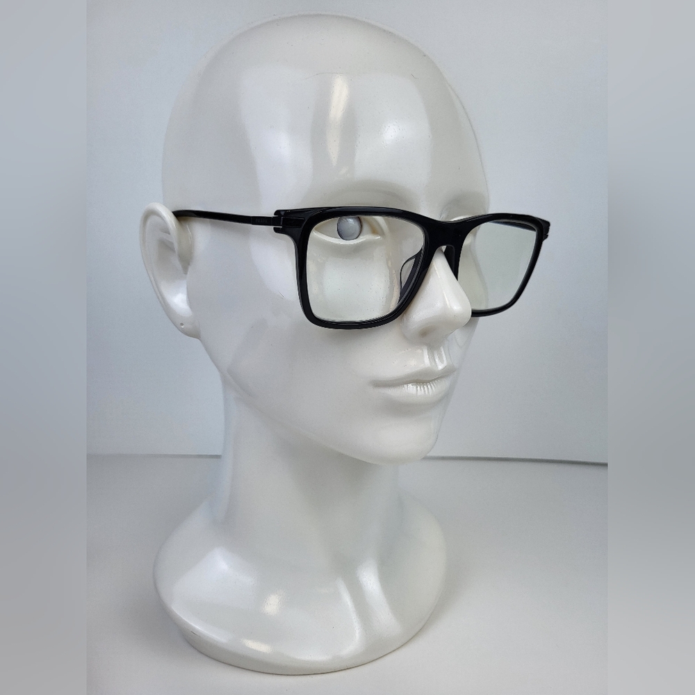 Prada SPR 19xF Eyeglasses Frame Black 54/19 For Men - Picture 3 of 7